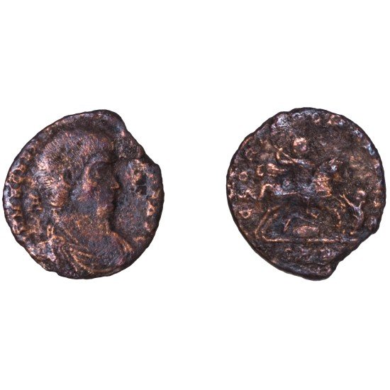 Moneda Imperio Romano Maiorina Magnencio 350-351 d.C. Moneda Imperio Romano Maiorina Magnencio 350-351 d.C.