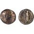 Moneda Imperio Romano Tetrassarion Caracalla 208-210 d.C.