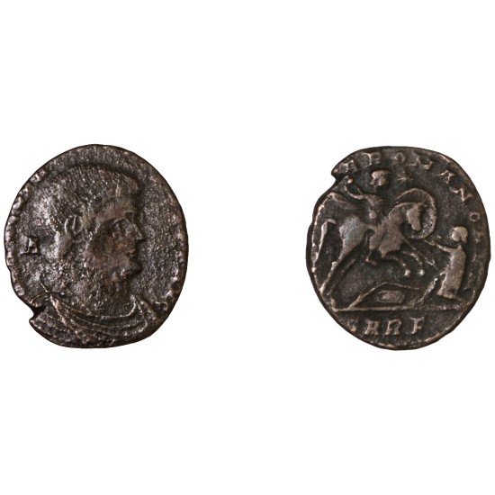 Moneda Imperio Romano Maiorina Magnencio 350-351 d.C. Moneda Imperio Romano Maiorina Magnencio 350-351 d.C.