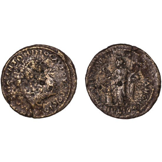 Moneda Imperio Romano Pentassarion Caracalla 211-217 d.C. Moneda Imperio Romano Pentassarion Caracalla 211-217 d.C.