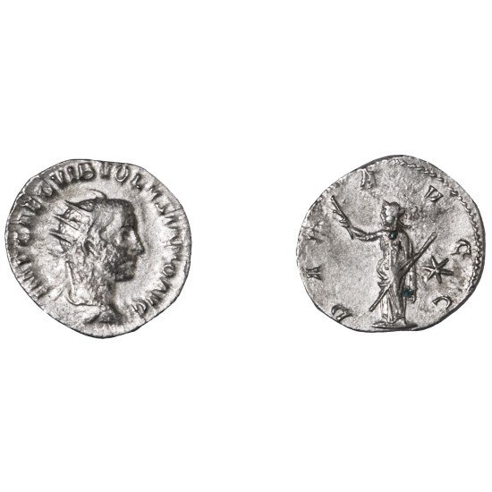 Moneda Imperio Romano Antoniniano Volusiano 251-252 d.C. Moneda Imperio Romano Antoniniano Volusiano 251-252 d.C.