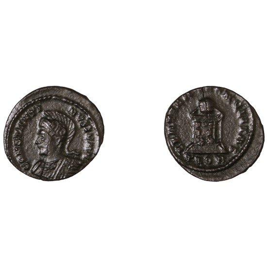 Moneda Imperio Romano Centenional Constantino II 322-323 d.C. Moneda Imperio Romano Centenional Constantino II 322-323 d.C.
