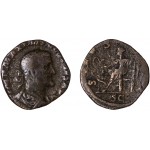 Moneda Imperio Romano Sestercio Maximino I 236 d.C.