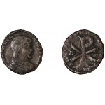 Moneda Imperio Romano Maiorina Magnencio 353 d.C.