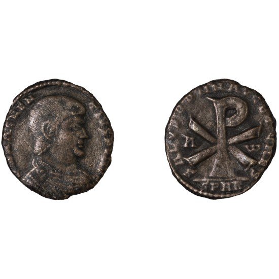 Moneda Imperio Romano Maiorina Magnencio 353 d.C. Moneda Imperio Romano Maiorina Magnencio 353 d.C.