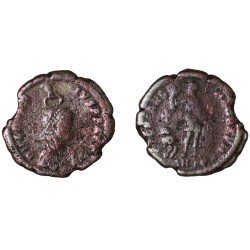 Moneda Imperio Romano Maiorina Arcadio 383-386 d.C.