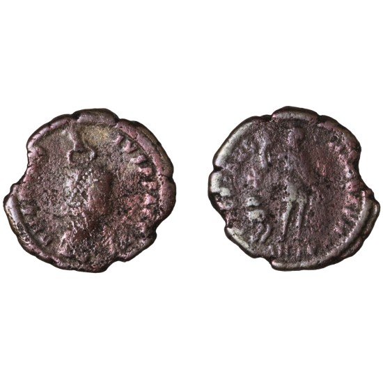 Moneda Imperio Romano Maiorina Arcadio 383-386 d.C. Moneda Imperio Romano Maiorina Arcadio 383-386 d.C.