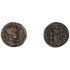 Moneda Imperio Romano Dupondio provincial Valeriano 253-260 d.C.