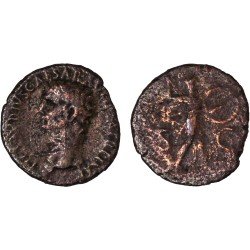 Moneda Imperio Romano As Claudio I 41-42 d.C.