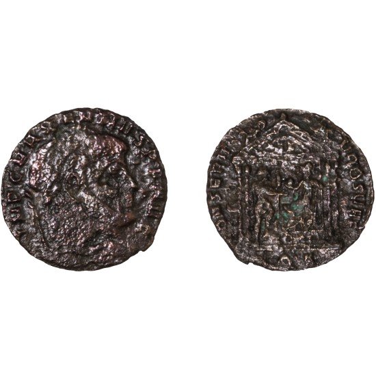 Moneda Imperio Romano Follis Majencio 309-310 d.C. Moneda Imperio Romano Follis Majencio 309-310 d.C.