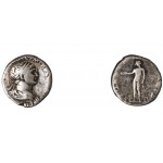 Moneda Imperio Romano Denario Trajano 112-114 d.C.