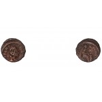 Moneda Imperio Romano ¼ de maiorina Aelia Flaccilla 383-384 d.C.