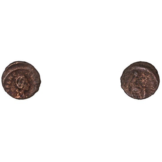Moneda Imperio Romano ¼ de maiorina Aelia Flaccilla 383-384 d.C. Moneda Imperio Romano ¼ de maiorina Aelia Flaccilla 383-384 d.C.