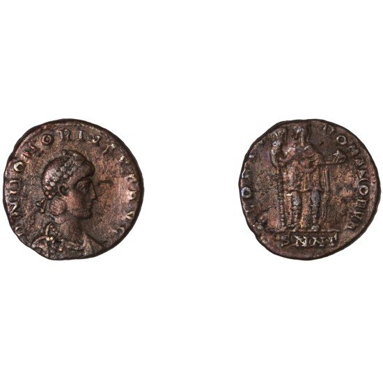 Moneda Imperio Romano Decargiro Honorio 393-395 d.C. Moneda Imperio Romano Decargiro Honorio 393-395 d.C.