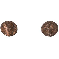Moneda Imperio Romano Antoniniano Divo Claudio II después de 270 d.C. Moneda Imperio Romano Antoniniano Divo Claudio II después de 270 d.C.