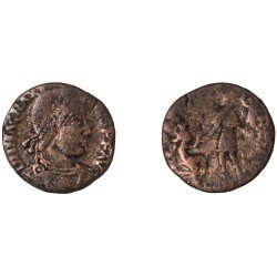 Moneda Imperio Romano Maiorina Magno Máximo 383-386 d.C.