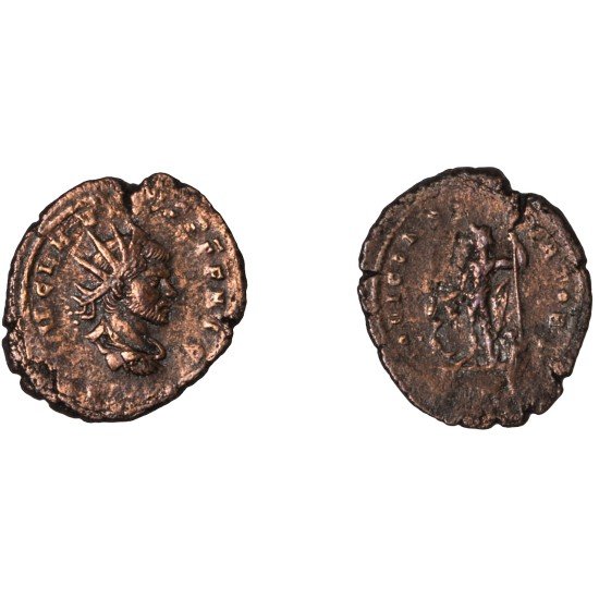 Moneda Imperio Romano Antoniniano Claudio II 270 d.C. Moneda Imperio Romano Antoniniano Claudio II 270 d.C.