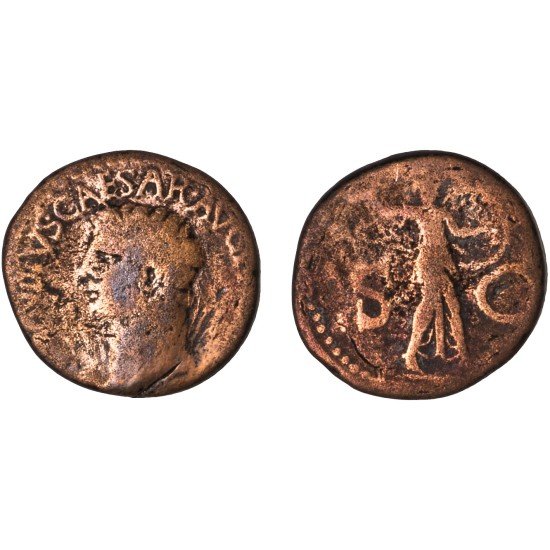 Moneda Imperio Romano As Claudio I 41-42 d.C. Moneda Imperio Romano As Claudio I 41-42 d.C.