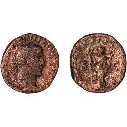 Moneda Imperio Romano Sestercio Filipo I 246 d.C. Moneda Imperio Romano Sestercio Filipo I 246 d.C.