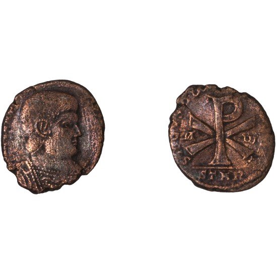 Moneda Imperio Romano Maiorina Decencio 353 d.C. Moneda Imperio Romano Maiorina Decencio 353 d.C.