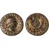 Moneda Imperio Romano Dupondio Vespasiano 74 d.C.