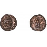 Moneda Imperio Romano Tetradracma Constancio I 294-295 d.C.