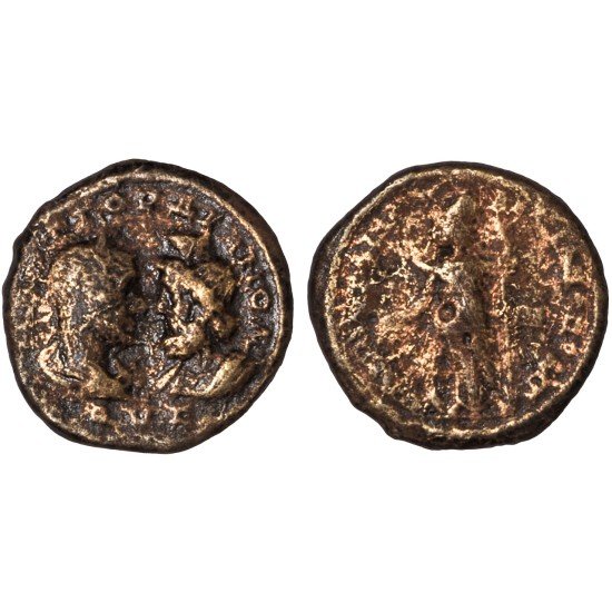 Moneda Imperio Romano Pentassarion Gordiano III 238-241 d.C. Moneda Imperio Romano Pentassarion Gordiano III 238-241 d.C.