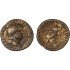Moneda Imperio Romano Dupondio Vespasiano 77-78 d.C.
