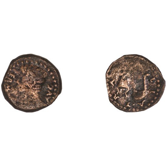 Moneda Imperio Romano Semis provincial Augusto 27 a.C. – 14 d.C. Moneda Imperio Romano Semis provincial Augusto 27 a.C. – 14 d.C.