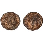 Moneda Imperio Romano Diassarion Elagábalo 222 d.C.