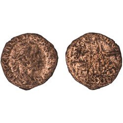 Moneda Imperio Romano Sestercio provincial Treboniano Galo 252-253 d.C. Moneda Imperio Romano Sestercio provincial Treboniano Galo 252-253 d.C.