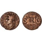 Moneda Imperio Romano As Divo Augusto 22-30 d.C.