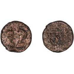 Moneda Imperio Romano Tetrassarion Severo y Caracalla 208 d.C. Moneda Imperio Romano Tetrassarion Severo y Caracalla 208 d.C.