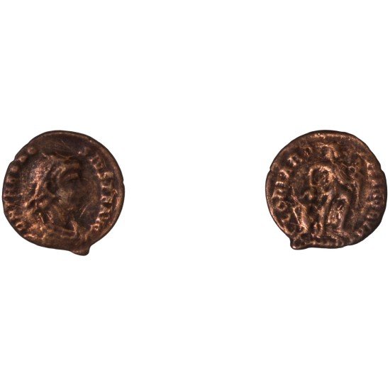 Moneda Imperio Romano Centenional Teodosio I 383-392 d.C. Moneda Imperio Romano Centenional Teodosio I 383-392 d.C.