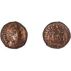 Moneda Imperio Romano Maiorina Teodosio I 383-386 d.C.
