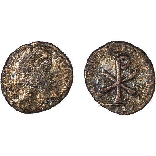 Moneda Imperio Romano Maiorina Decencio 353 d.C. Moneda Imperio Romano Maiorina Decencio 353 d.C.