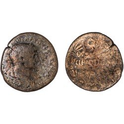 Moneda Imperio Romano Diassarion Trajano 116-117 d.C.