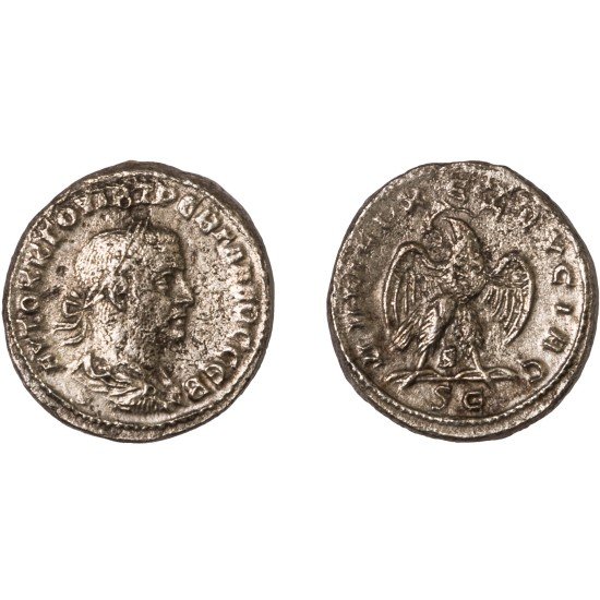 Moneda Imperio Romano Tetradracma Treboniano Galo 251-252 d.C. Moneda Imperio Romano Tetradracma Treboniano Galo 251-252 d.C.
