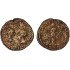Moneda Imperio Romano Pentassarion Elagábalo 220-221 d.C.