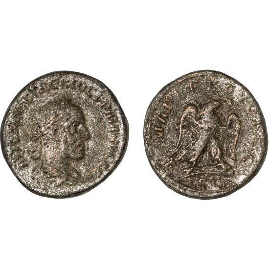 Moneda Imperio Romano Tetradracma Trajano Decio 249-250 d.C. Moneda Imperio Romano Tetradracma Trajano Decio 249-250 d.C.