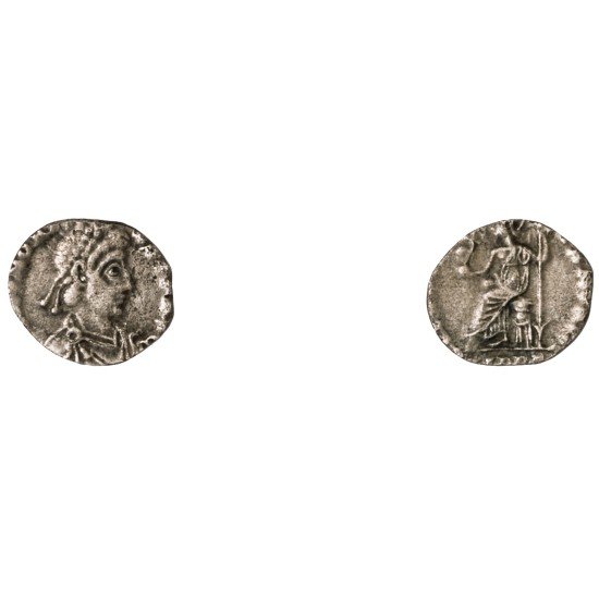 Moneda Imperio Romano Siliqua Honorio 397-402 d.C. Moneda Imperio Romano Siliqua Honorio 397-402 d.C.