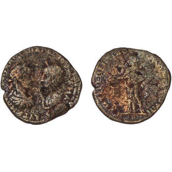 Moneda Imperio Romano Pensassarion Alejandro y Mamaea 226-227 d.C. Moneda Imperio Romano Pensassarion Alejandro y Mamaea 226-227 d.C.