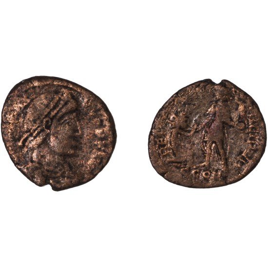 Moneda Imperio Romano Maiorina Magno Máximo 383-386 d.C. Moneda Imperio Romano Maiorina Magno Máximo 383-386 d.C.