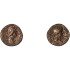 Moneda Imperio Romano Hemiassarion Claudio I/Nerón 40s-60s d.C.
