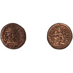 Moneda Imperio Romano Assarion Septimio Severo 193-211 d.C.