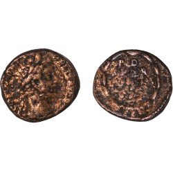 Moneda Imperio Romano Sestercio Cómodo 186 d.C.