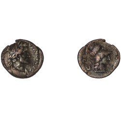 Moneda Imperio Romano Assarion Antonino Pío 138-161 d.C.