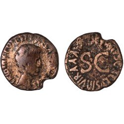 Moneda Imperio Romano As Augusto 16 a.C. Moneda Imperio Romano As Augusto 16 a.C.