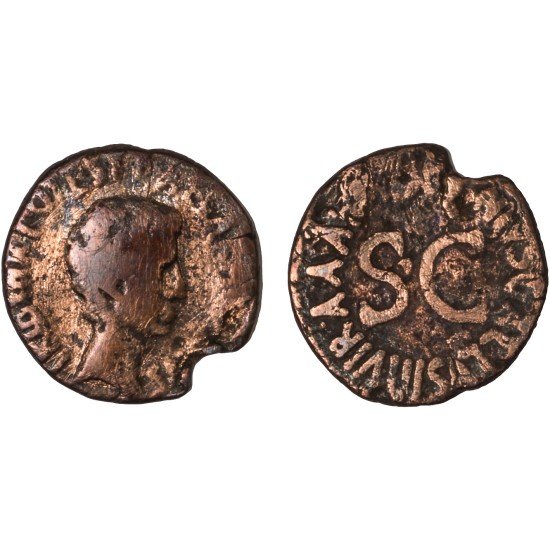 Moneda Imperio Romano As Augusto 16 a.C. Moneda Imperio Romano As Augusto 16 a.C.