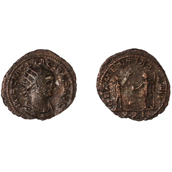 Moneda Imperio Romano Antoniniano Tácito 275-276 d.C.